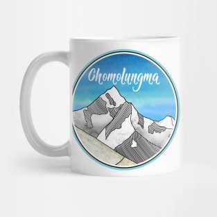 Mount Everest  Chomolungma Mug